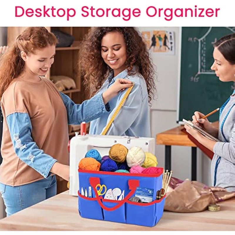 Arabest Desktop Tote Organize, Teacher Helper Tote Bag Organization for Arts - Image 2