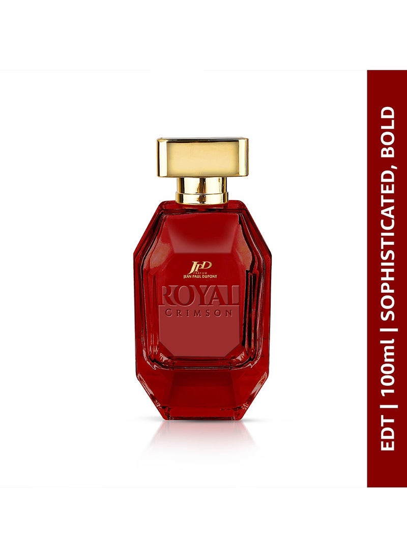 Jean Paul Dupont Royal Crimson Eau de Toilette For Men 100ml  - Image 5