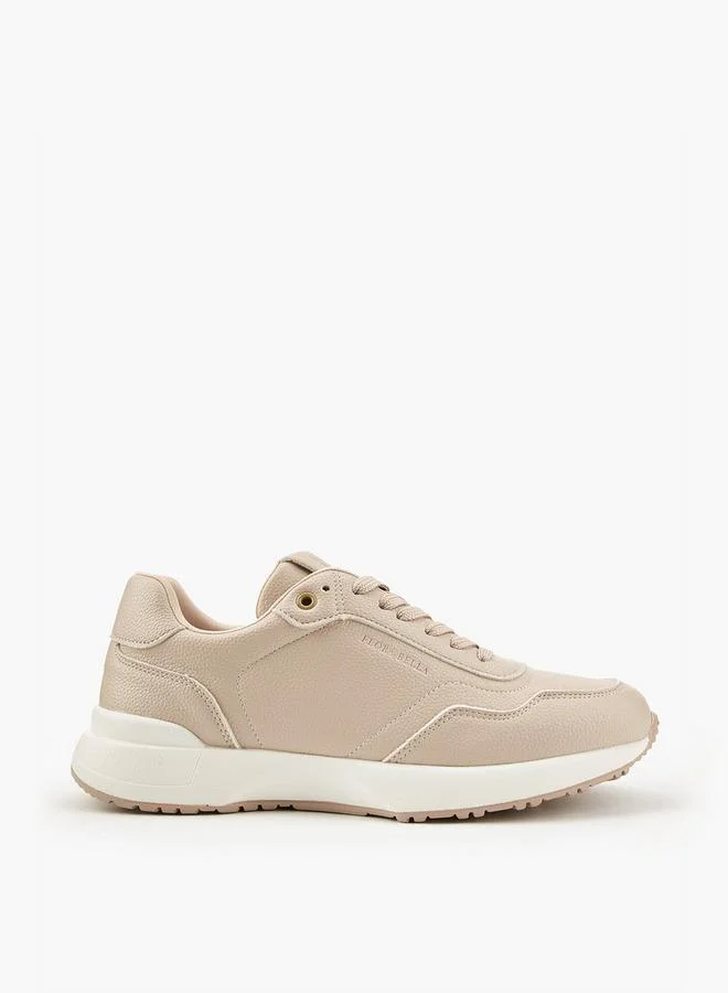 فلورا بيلا من شو إكسبرس Panelled Lace-Up Sneakers