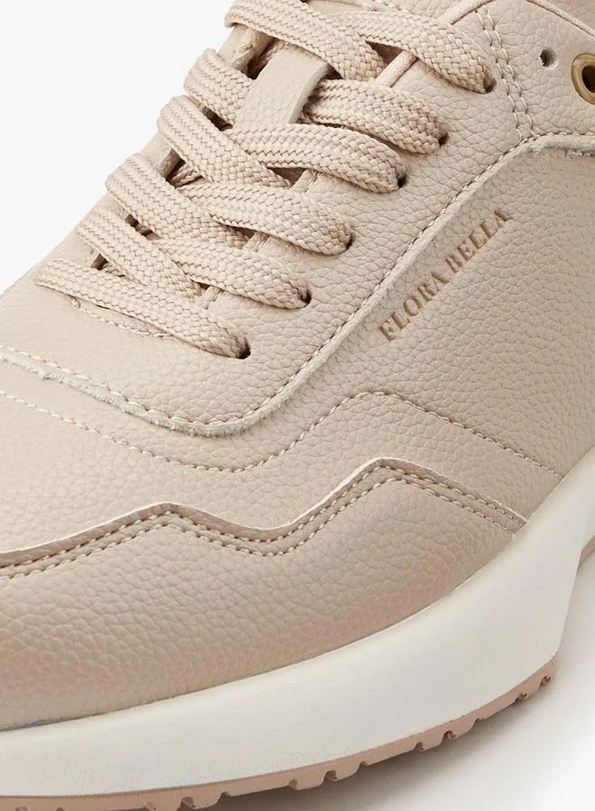 فلورا بيلا من شو إكسبرس Panelled Lace-Up Sneakers