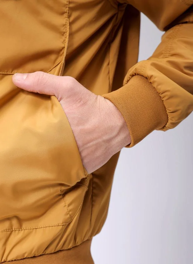 The Indian Garage Co Men Slim Fit Solid Puffer Jackets
