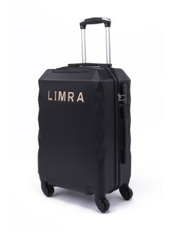 LIMRA Cabin Carry Check-In Luggage Trolley Size 20 inch Black  - Image 1
