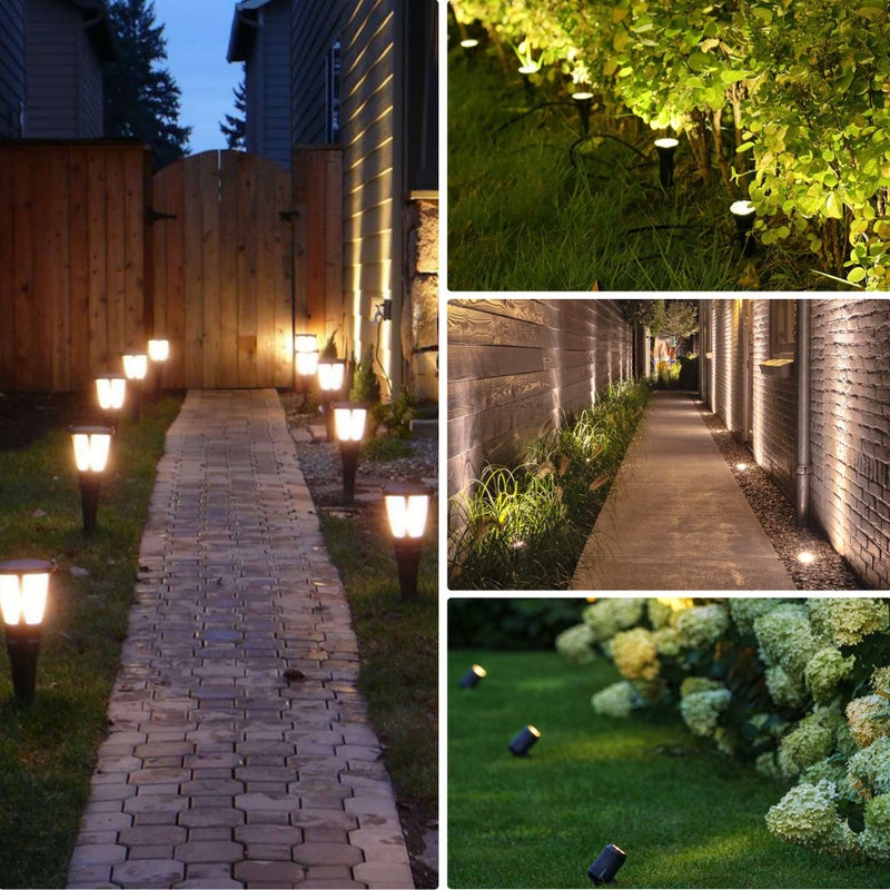 SUNVIE Fastlock2 Low Voltage Wire Connector Landscape Lighting Connectors 12-18 Gauge Waterproof Low Voltage Connectors Outdoor Landscape Wire Connector for Garden Yard Path Lights, 24 Pack - Image 5