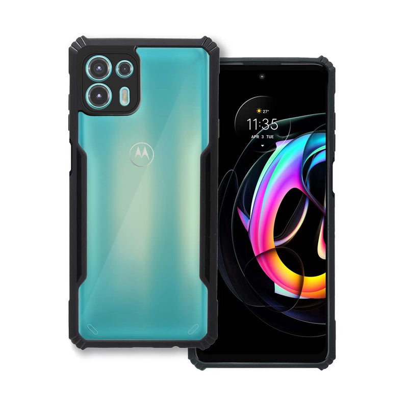 Plus Basic Case for Moto Edge 20 Fusion (Thermoplastic Polyurethane_Clear) - Image 5