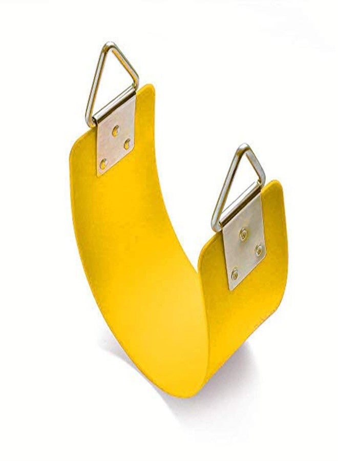 SSD RC SSD Flexible Heavy Duty Swing Seat Set with Metal Triangle Ring for Kids/Adults | Weight Support Upto 300kg (YELLOW02)(Pack of 2) - Image 3