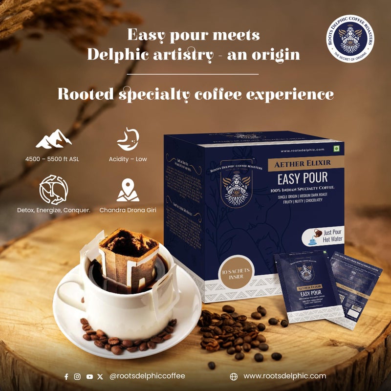 ROOTS DELPHIC COFFEE EASY POUR - AETHER ELIXIR - Image 4