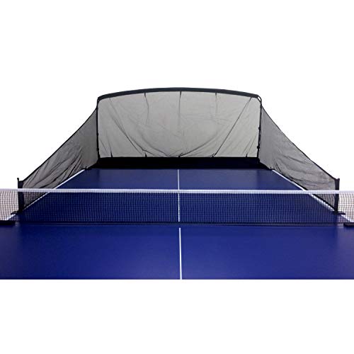 JOOLA iPong Carbon Fiber Table Tennis Ball Catch Net Practice Net Attaches to Ping Pong Table for Ball Collection During Table Tennis Robot Serve or MultiBall Training