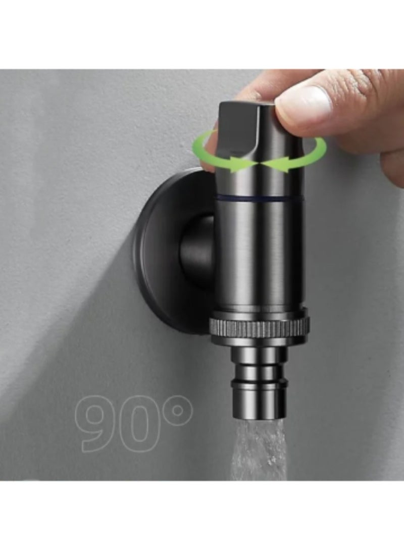 AROAQ Roller Washing Machine Faucet Automatic Water Stop Device Special Buckle Type Water Nozzle Joint 4/6 Points Universal Caliber  - Image 2