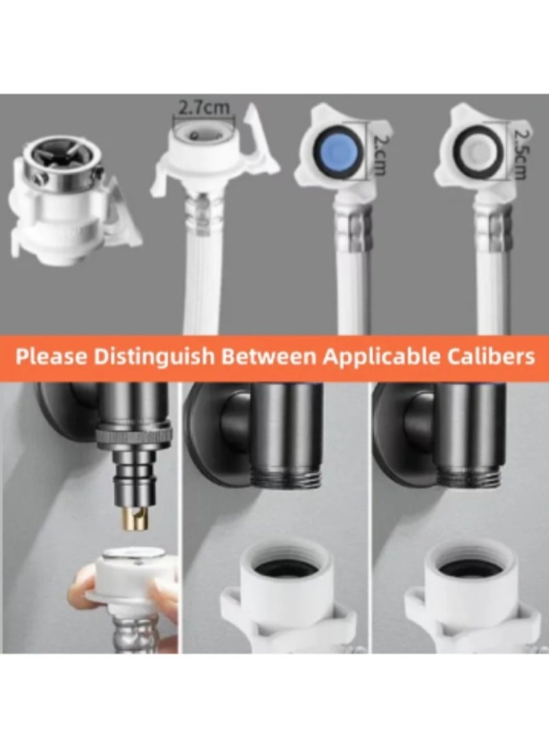 AROAQ Roller Washing Machine Faucet Automatic Water Stop Device Special Buckle Type Water Nozzle Joint 4/6 Points Universal Caliber  - Image 5