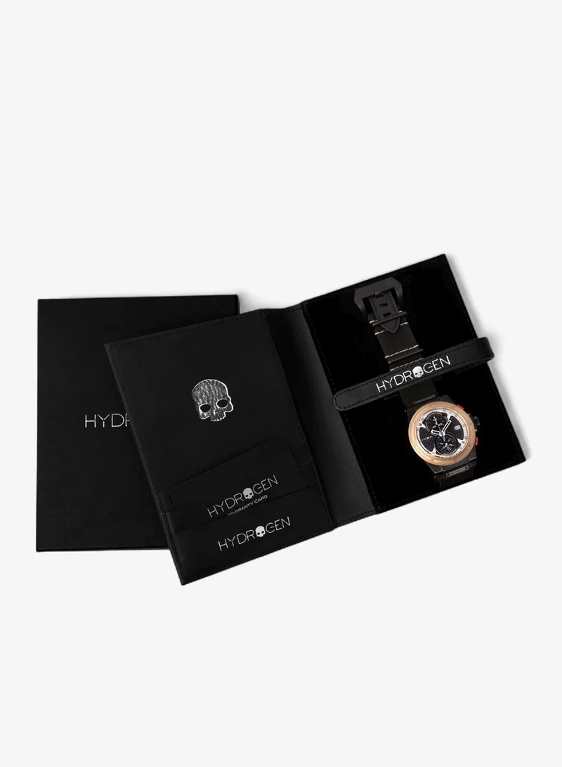 Hydrogen Watch Rose Gold Otto Chrono Rose Gold-Black Nato Watch for Men | Best Price UAE