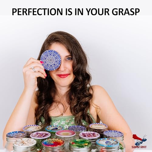 Supa Ant Thickest Canning Lids Regular Mouth (50 Pcs.) Food Grade Tin Can Lids for Canned Food - Buckle Proof & Rust Proof Lid for Canning Kit for Regular Mouth Mason Jars (Blue) Canning Supplies - Image 2