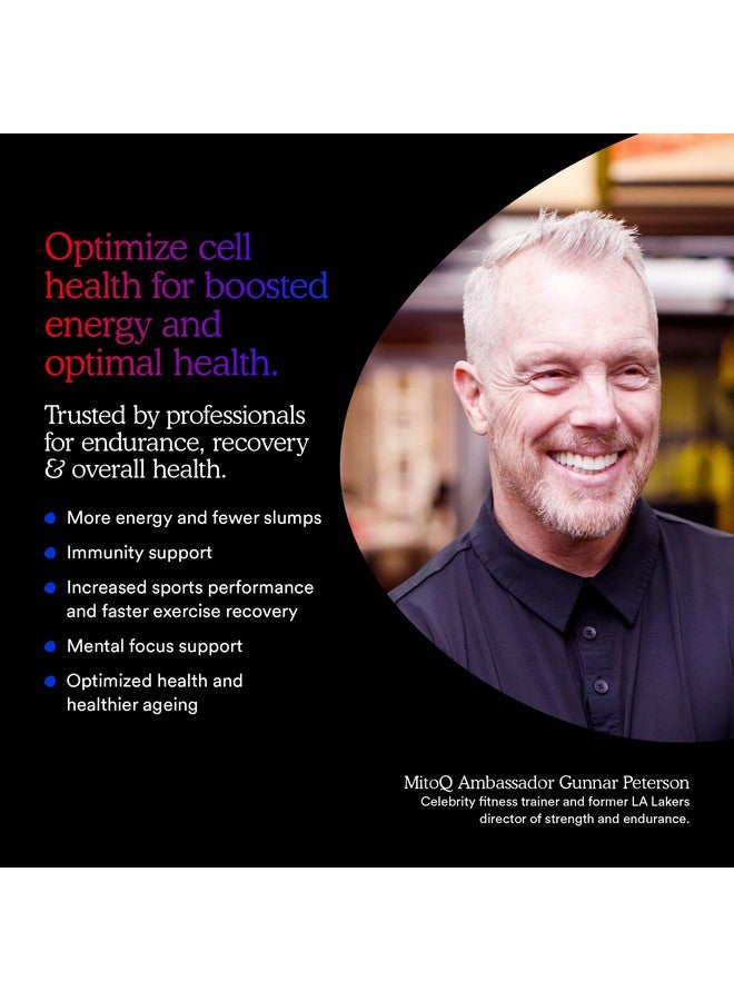 MitoQ Advanced Coq10 Ubiquinol Supplement Antioxidant Support For Mitochondria Organ Health Healthy Aging And Cellular Energy (60 Veggie Capsules) - Image 4