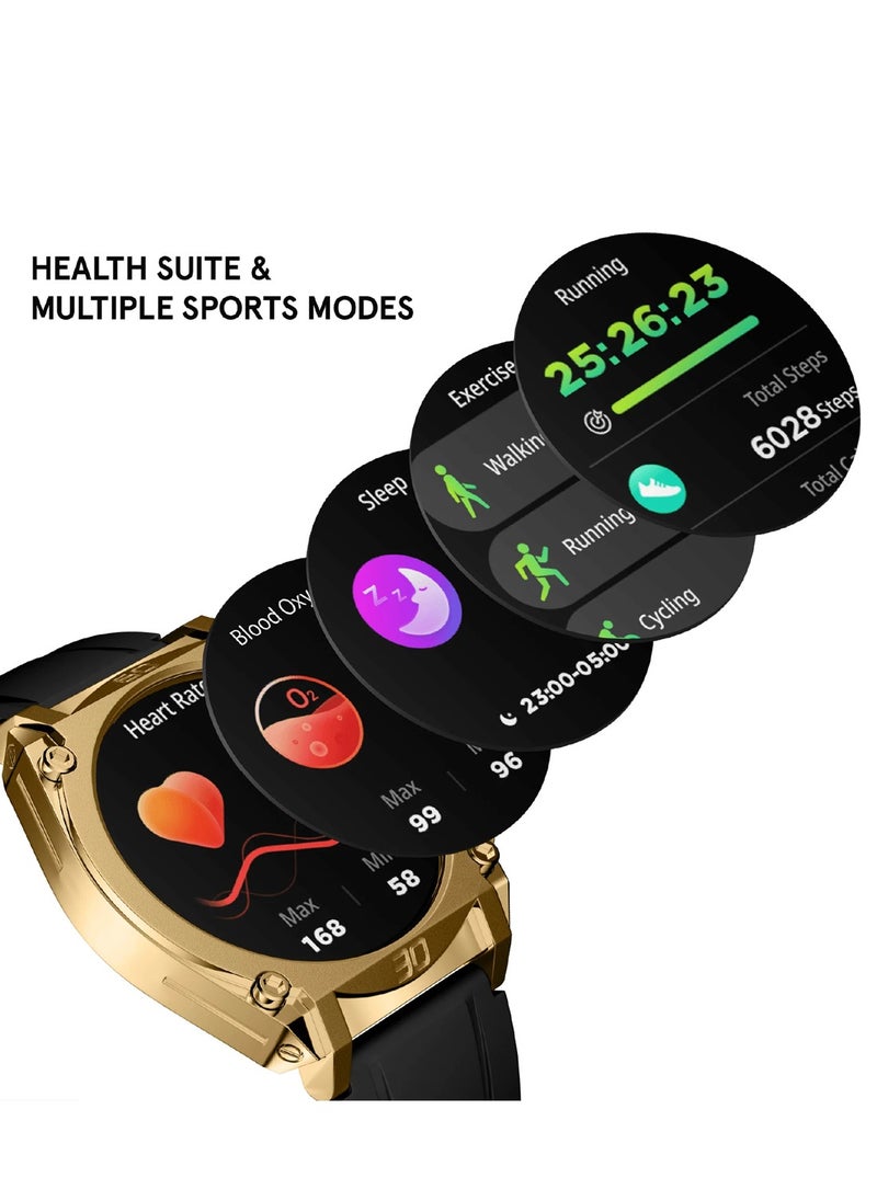 POLICE - My Avatar Men's 45mm Smartwatch, AMOLED Display, Wireless Connectivity, Quick-Release Strap, iOS & Android Compatible - Image 1