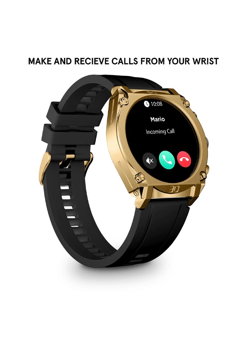 POLICE - My Avatar Men's 45mm Smartwatch, AMOLED Display, Wireless Connectivity, Quick-Release Strap, iOS & Android Compatible - Image 1
