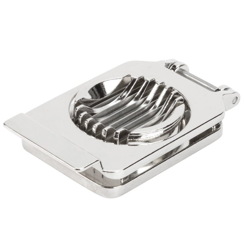 CRESTWARE Commercial Aluminum Mushroom Slicer Silver AMS