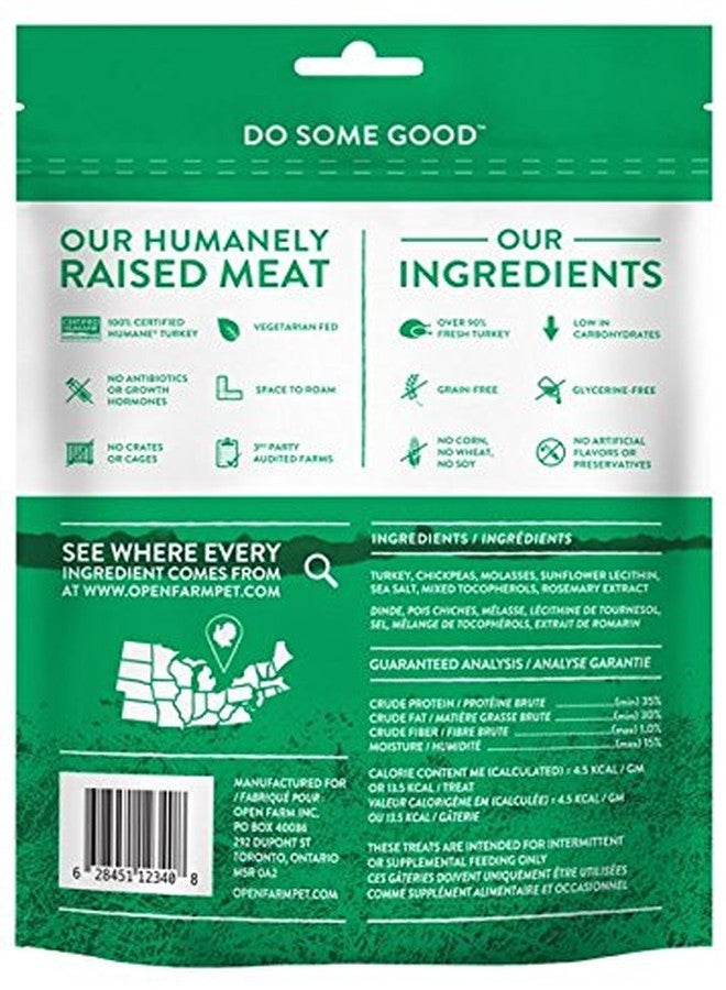 Open Farm مكافآت الديك الرومي المجفف للكلاب من أوبن فارم، 4.5 أونصة - Image 2