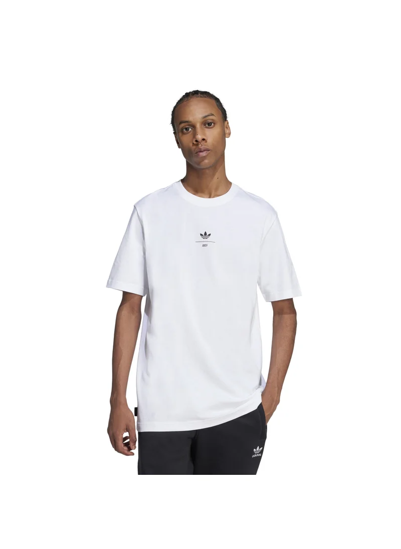 اديداس adidas Q12 TS DEATH H White Originals Men T-SHIRTS