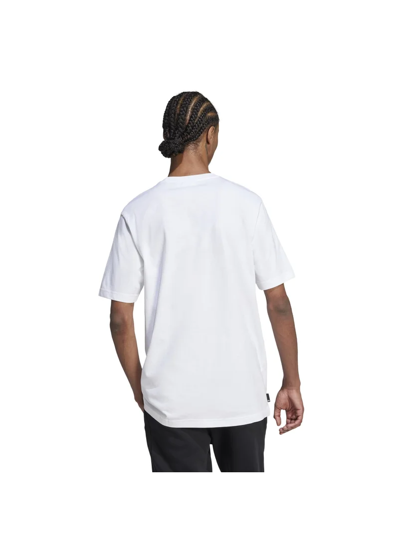 اديداس adidas Q12 TS DEATH H White Originals Men T-SHIRTS