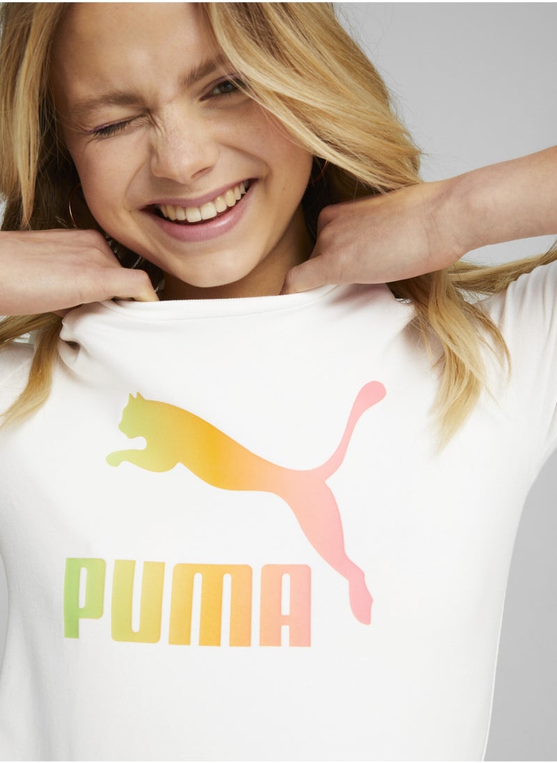PUMA - Summer Squeeze Womens Slim Graphic T-Shirt - Image 1