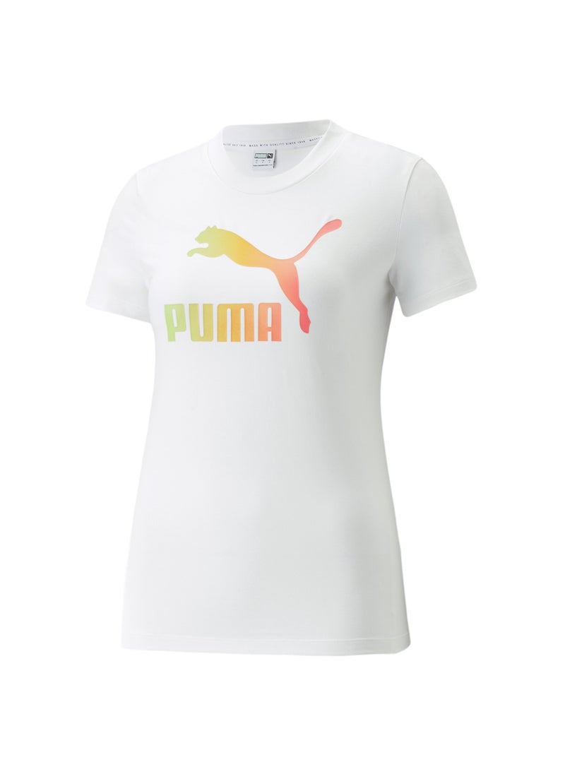 PUMA - Summer Squeeze Womens Slim Graphic T-Shirt - Image 1