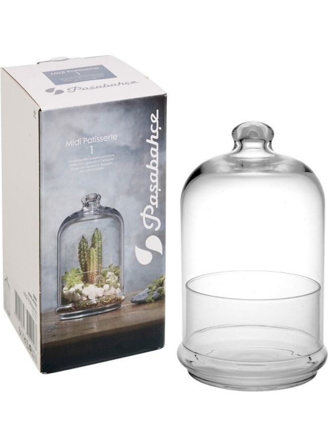 Pasabahce Midi Patisserie Service Bowl And Dome 505 Cc Clear - Image 2
