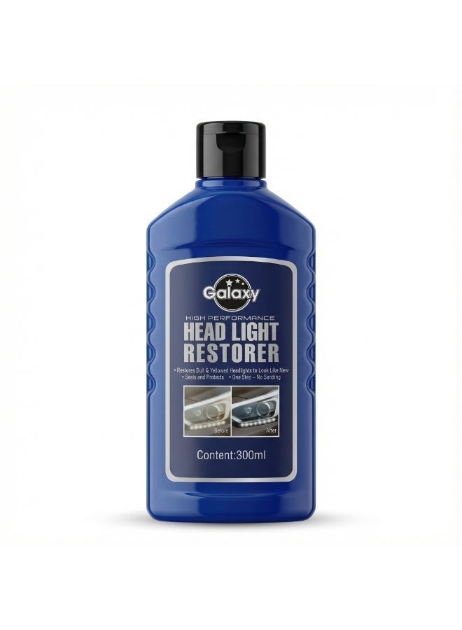 Galaxy Car Headlight Restorer – Premium One-Step Lens Restoration Formula | UV Shield + High-Gloss Finish - Image 5