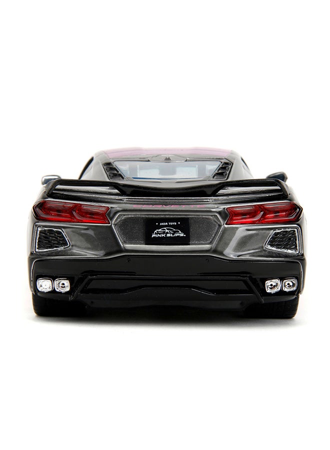 JADA سيارة شيفروليه ستينغراي 2020 - نموذج مصغر 1:24، سيارة مصنوعة من الصب، ألعاب للأطفال والبالغين - Image 4