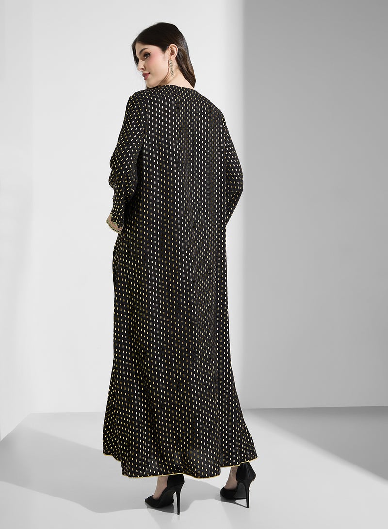 Khizana Embroidered Jalabiya - Image 2