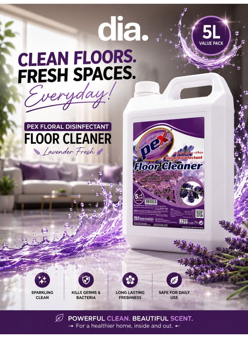 PEX FLOOR CLEANER LAVENDER - 5L - Image 2