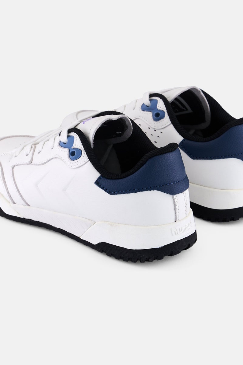 Hummel Kids Boy Top Spin Reach Lx E Lace Up Outdoor Shoes, White - Image 2