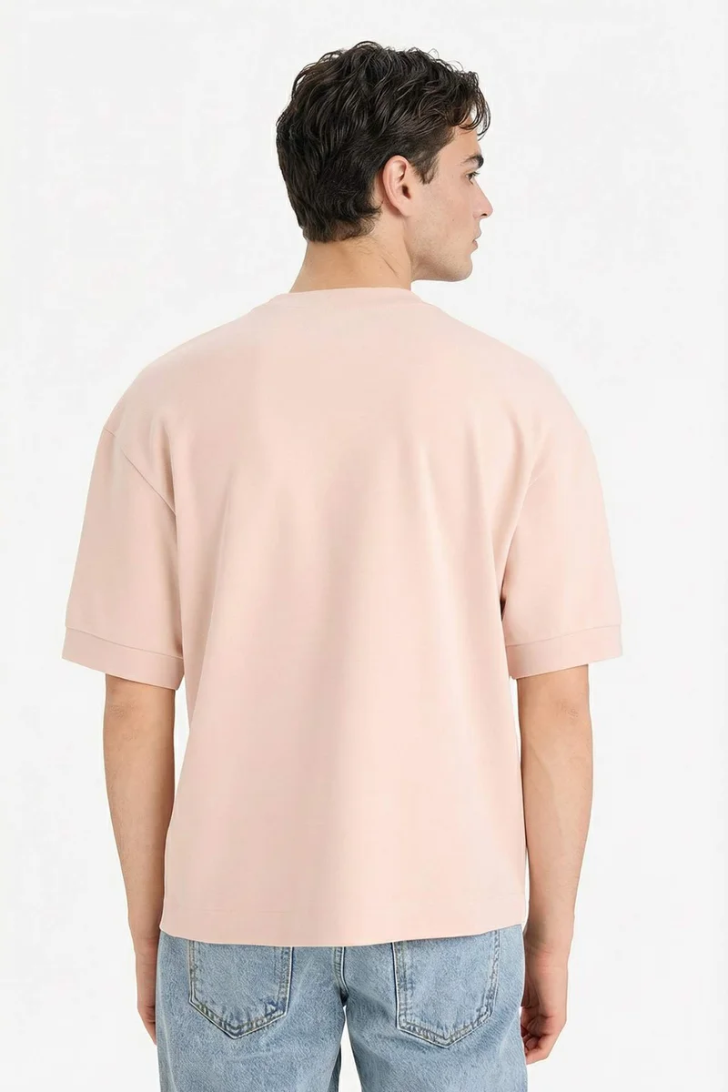 Defacto  Breathable Loose Fit Printed T-Shirt for Men | Best Price UAE