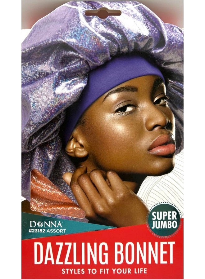 Dazzling Bonnet Sleep Caps For Women Yellowsuper Jumbo