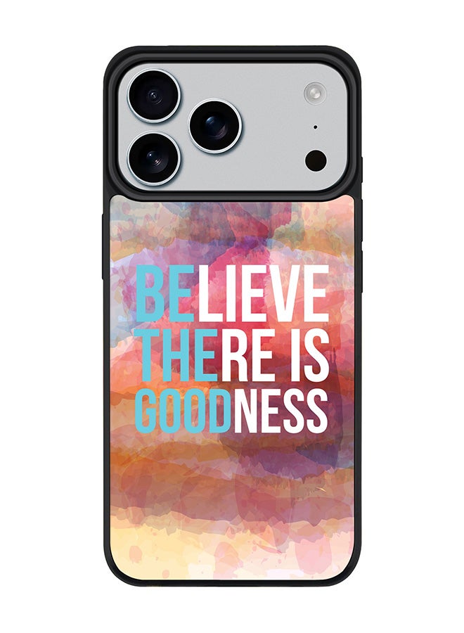 Stylizedd iPhone 17 Pro Max Case, [Compatible with MagSafe] Slim Magnetic cover Phone Case iPhone 17 Pro Max -Be The Good - Image 1