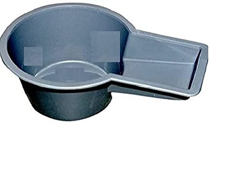 MUBBA Foldable Toilet seat bathroom stool Portable bedside commode chair with Pot GREY - Image 4