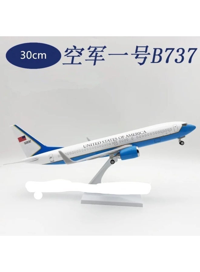 American 30cm Diecast Airplane Model – Collectible Aircraft Toy with Stand – Ideal for Aviation Enthusiasts and Kids Airplane models child birthday gift Christmas gift plane models - Image 2