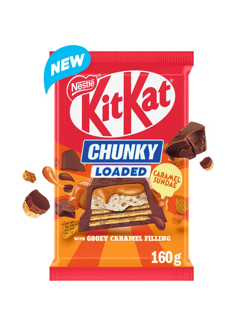 KitKat Chunky Loaded Caramel Sundae Chocolate Bar - Image 1