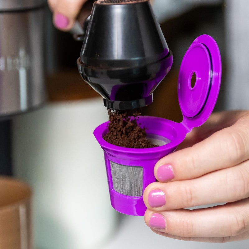 Perfect Pod Single Serve Value Pack 1-Stream Reusable Filter Cup/EZ Scoop Perfect Pod Single Serve Pack Reusable Coffee Filter Cup & EZ-Scoop for K-CUP Brewers - Image 5