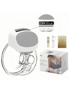 DIYANOO Breast Pump S10 Pro Hands Free, Wireless Breast Pump Wearable - Electric Breast Pumps Portable, On The Go Automatic Baby Breastfeeding Milk Pump Machine, 24mm Flange  - Image 1