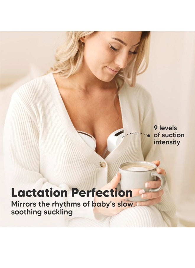 DIYANOO Breast Pump S10 Pro Hands Free, Wireless Breast Pump Wearable - Electric Breast Pumps Portable, On The Go Automatic Baby Breastfeeding Milk Pump Machine, 24mm Flange  - Image 3