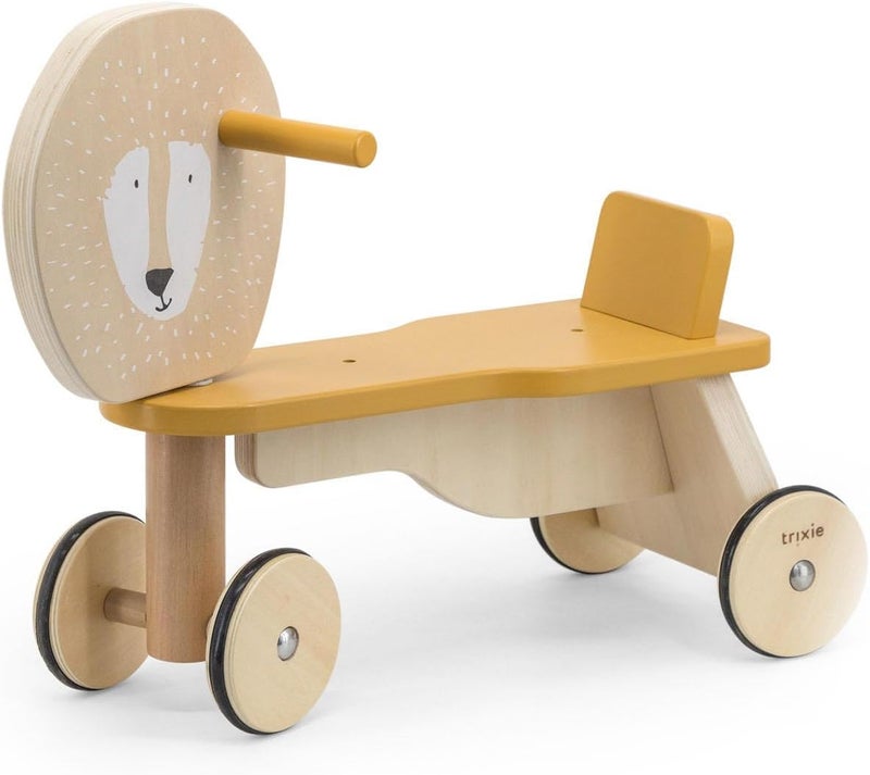 Trixie Wooden bicycle 4 wheels - Mr. Lion - Image 1