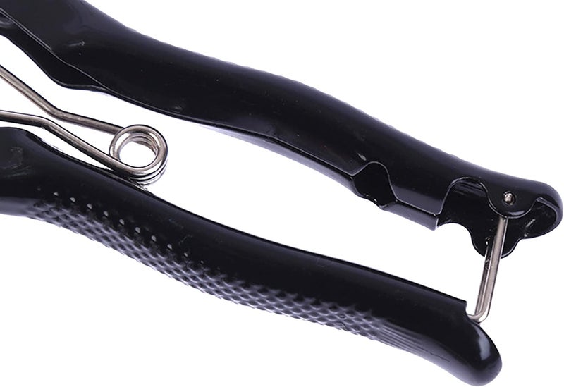 LCDCM Grass Sheep Shear - Coated Wear-Resistant Handle, Manganese Steel Double-Edged, Strong Spring Suitable For Manual Shearing of Cow, Sheep, and Horse Hair (Black 12.6 inches) - Image 5