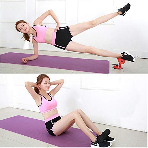 Dealzone Multipurpose situp and Pushup Assistant Home Fitness Gym Equipment Exercise Tool for Women Men at Home Gym,4 Stage arm Leg Chest Exercise Pull up Stand with Suction - Image 2