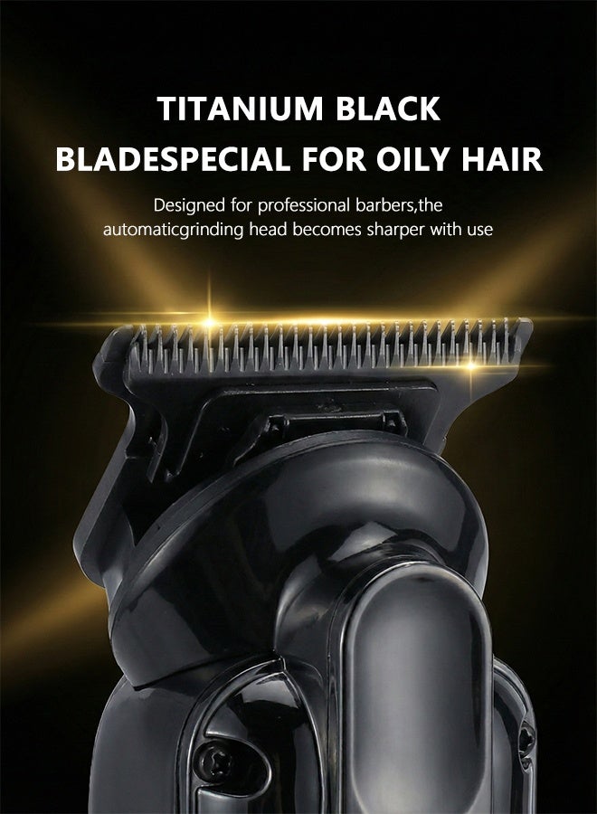 ماكينة حلاقة كهربائية للرجال، ماكينة تشذيب الجسم 6 في 1، ماكينة حلاقة آمنة ومناسبة للجسم، قابلة لإعادة الشحن، مقاومة للماء، للاستخدام الجاف والرطب، ماكينة حلاقة كهربائية للرجال ذهبية اللون - Image 5