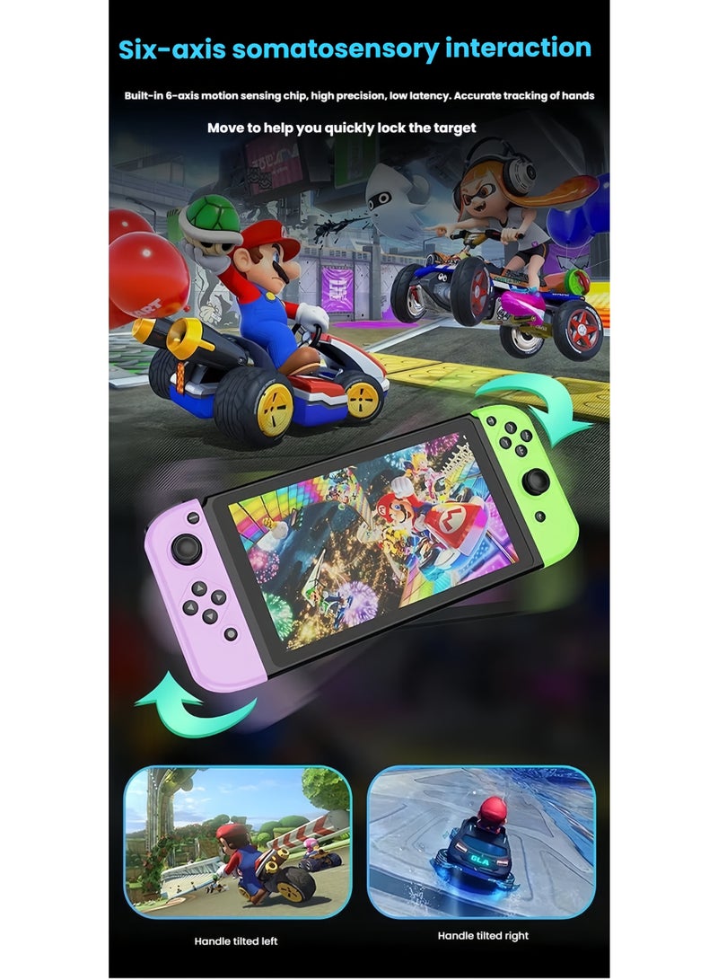 Joy Cons Wireless Controller for Nintendo Switch, L/R Controllers Replacement Compatible with Nintendo Switch - Image 2