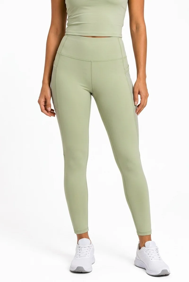Moveletix Women's Training Leggings Green Luxe Soft
