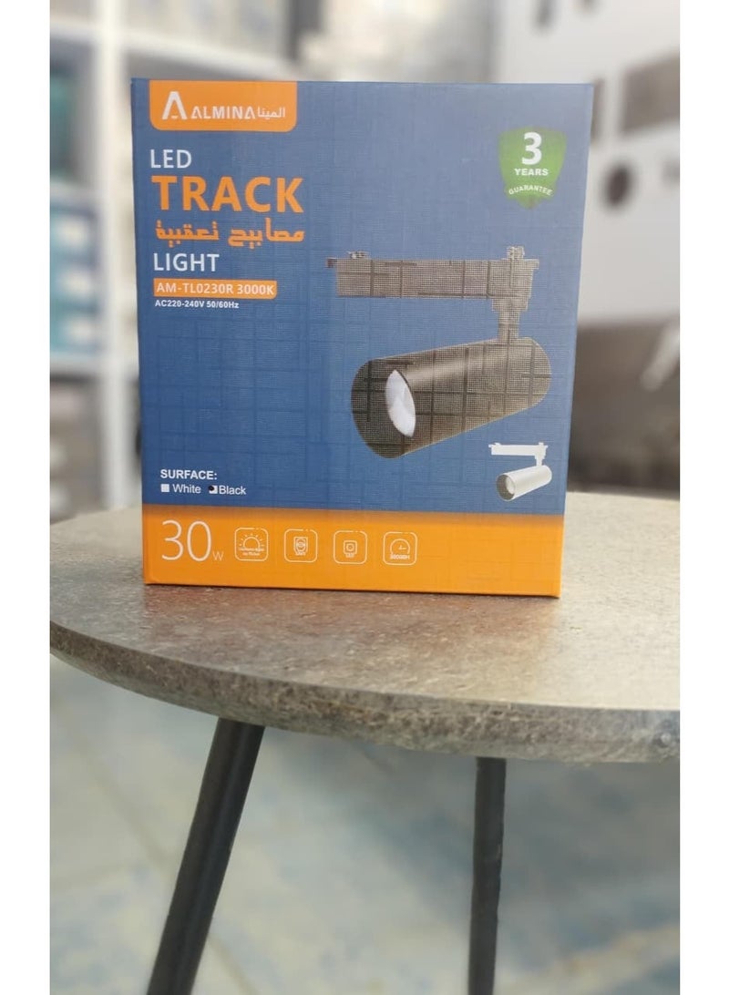Almina كشاف ترك لايت 30 وات أسود - المينا ALMINA اصفر 3000k - Image 3