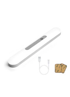 SYOSI 30CM Motion Sensor Closet Light, 59 LED Lights, 2 Working Modes, Brightness Adjustable, 2200mAh Rechargeable LED Wardrobe Cupboard Light for Bedroom, Kitchen, Hallway, White Light  - Image 1