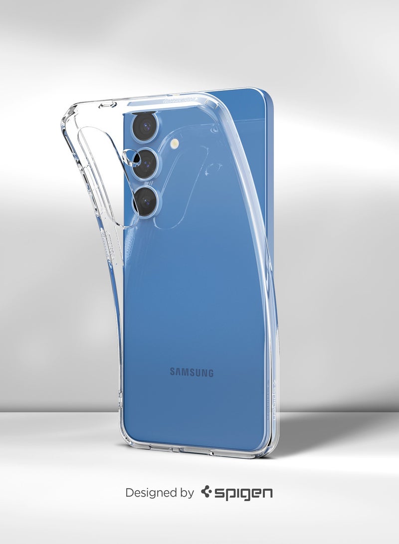 Spigen غطاء حماية سائل كريستال لجهاز سامسونج جالاكسي S25 - شفاف تمامًا - Image 3