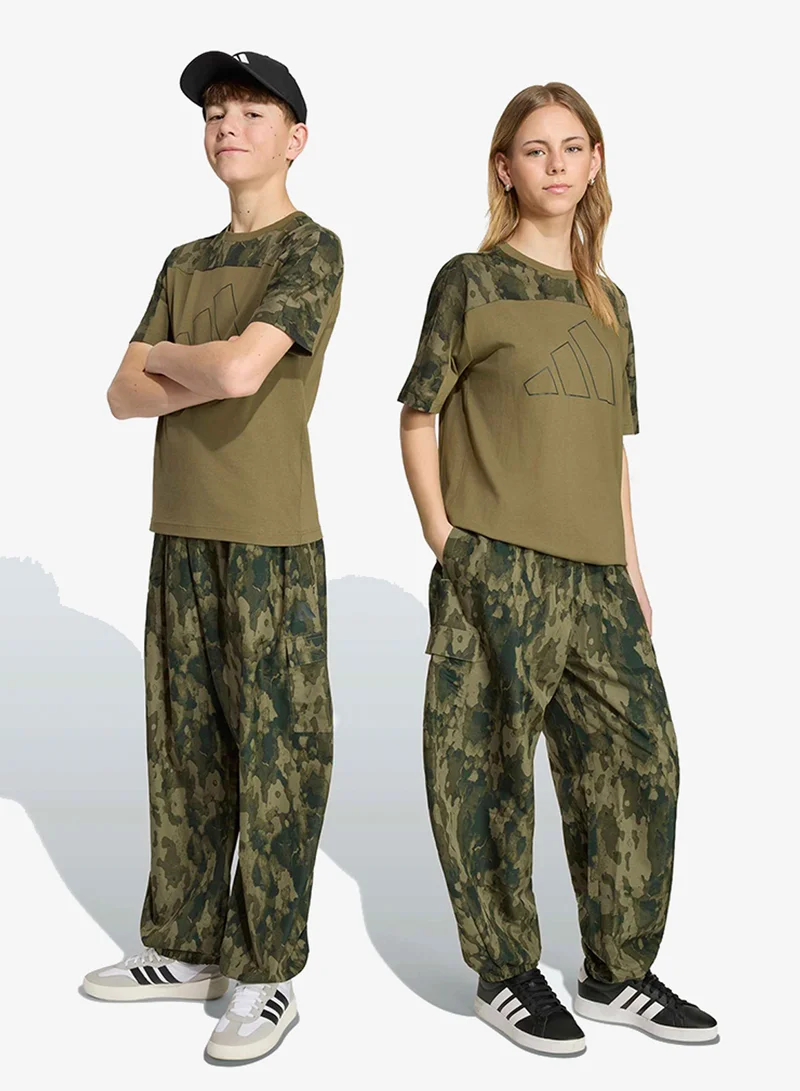 Adidas Youth Camo Printed Sweatpants