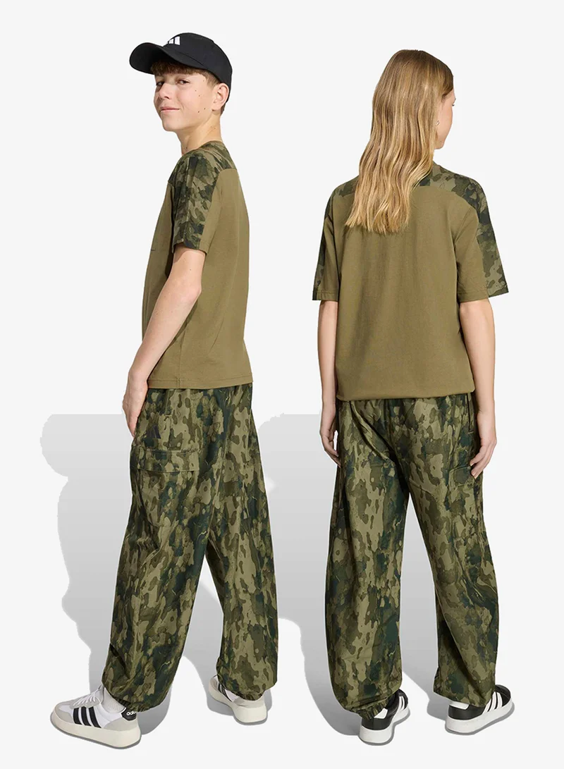 Adidas Youth Camo Printed Sweatpants